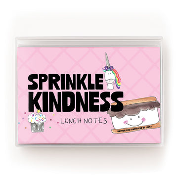 Lunch Notes: Sprinkle Kindness - Pack of 10 Sets