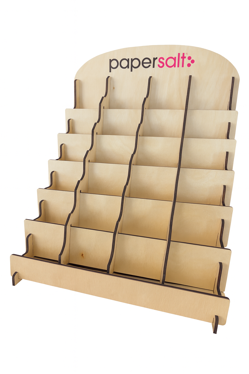 24-Pocket Countertop Sticker Display, Adjustable