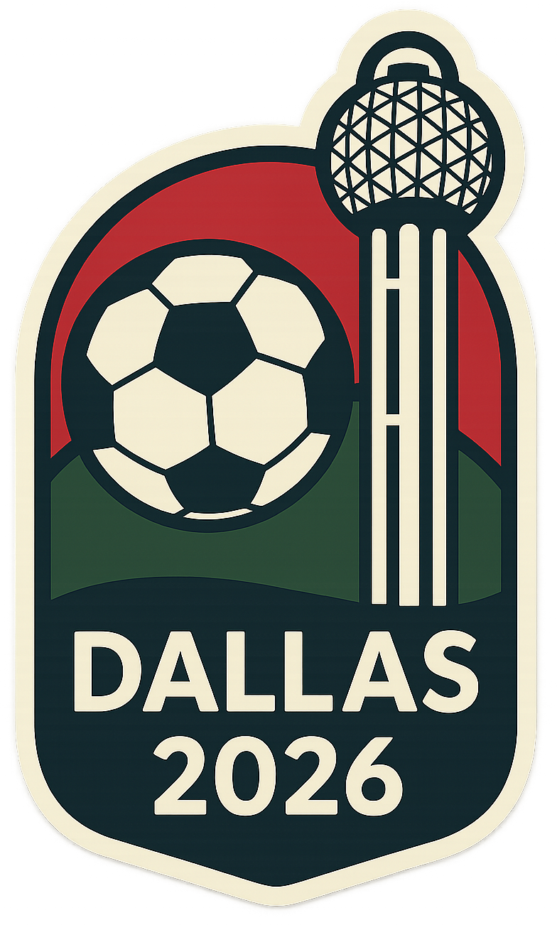 Sticker: World Cup Dallas - Pack of 24
