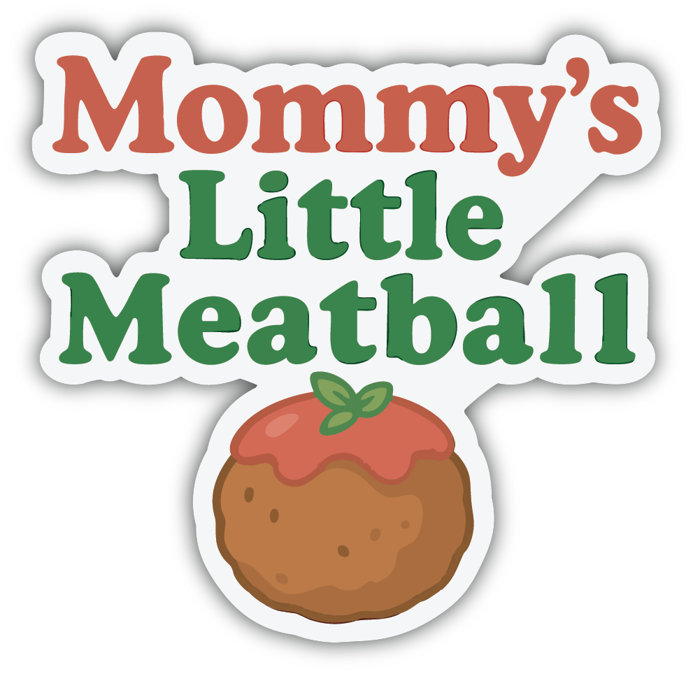 Sticker: Mommy's Little Meatball - Pack of 24