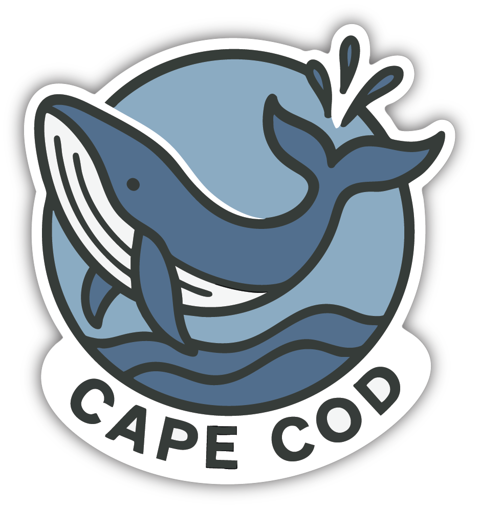 Sticker: Whale - Name Drop - Pack of 24