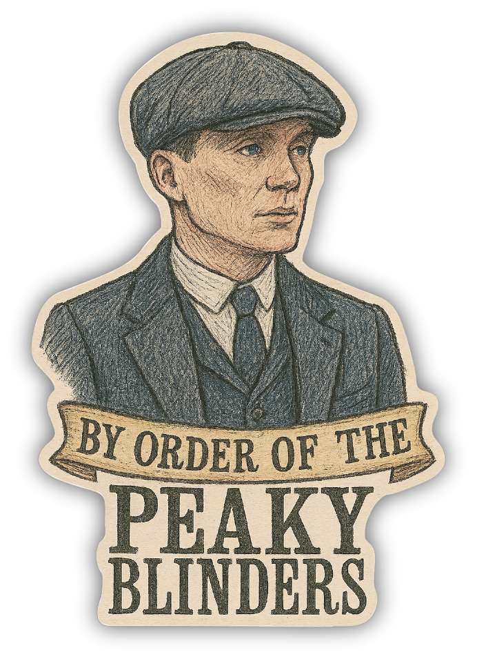 Sticker: Peaky Blinders - Pack of 24