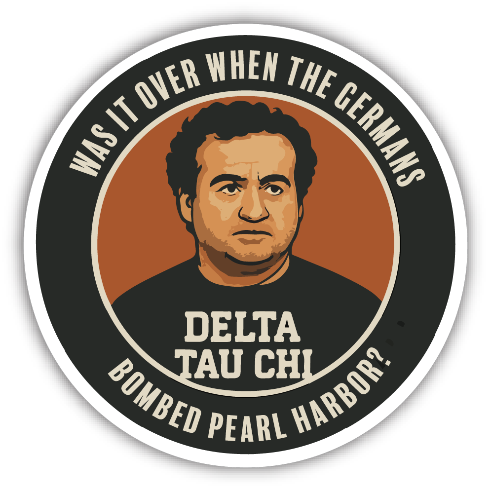 Sticker: Was it Over When the Germans Bombed Pearl Harbor - Pack of 24