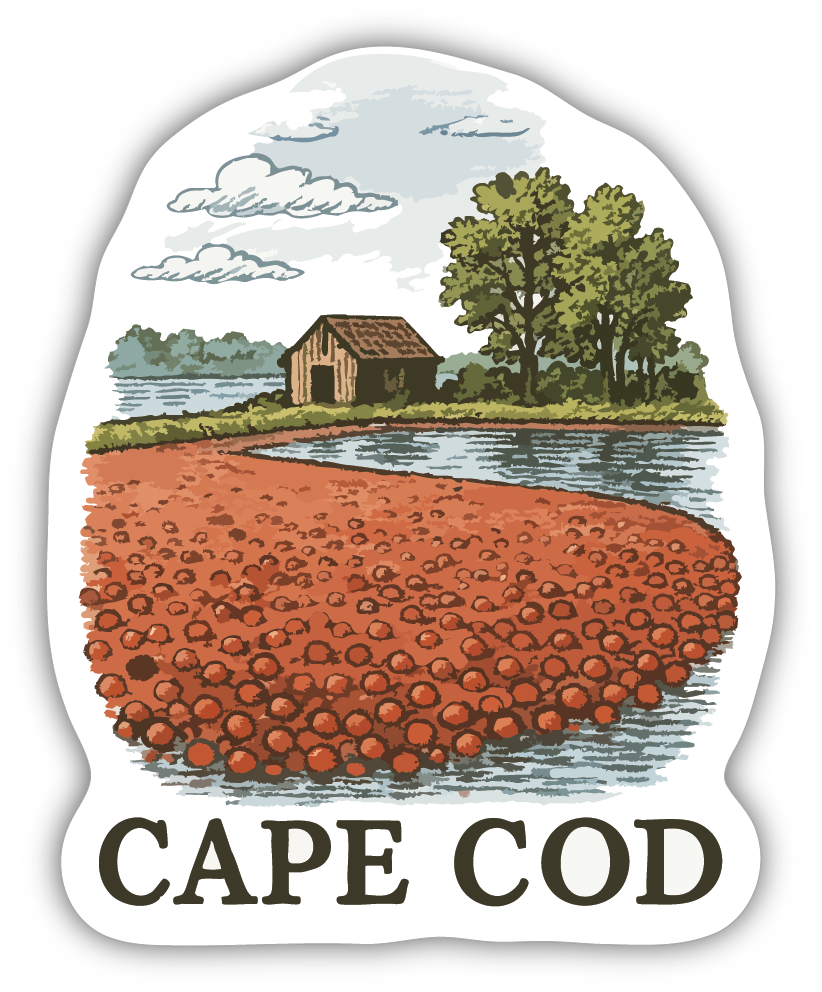 Sticker: Cranberry Shore - Pack of 24