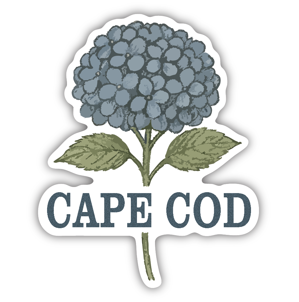 Sticker: Hydrangea, Sketch Style - Pack of 24