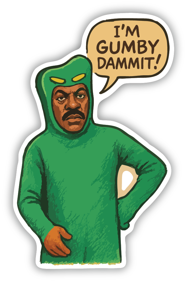 Sticker: Gumby - Pack of 24