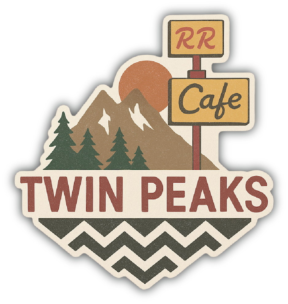 Sticker: Twin Peaks - Pack of 24