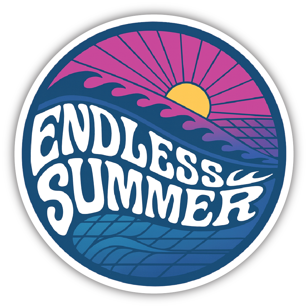 Sticker: Endless Summer - Namedrop - Pack of 24