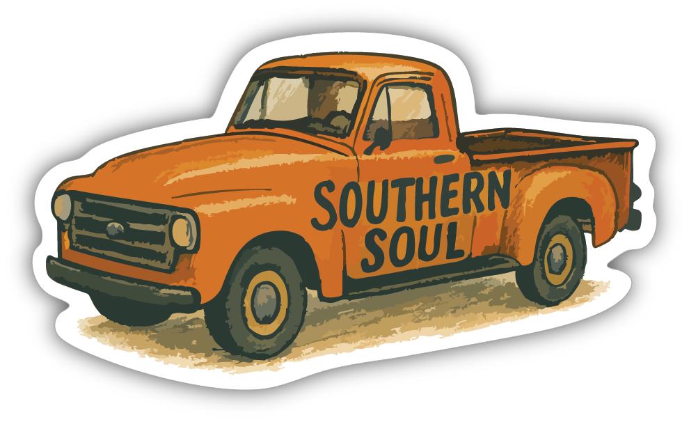 Sticker: Southern Soul Truck - Namedrop - Pack of 24