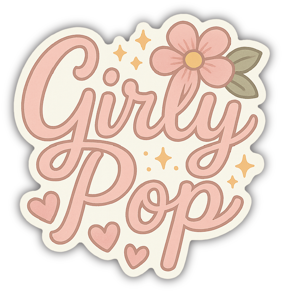 Sticker: Girly Pop - Pack of 24