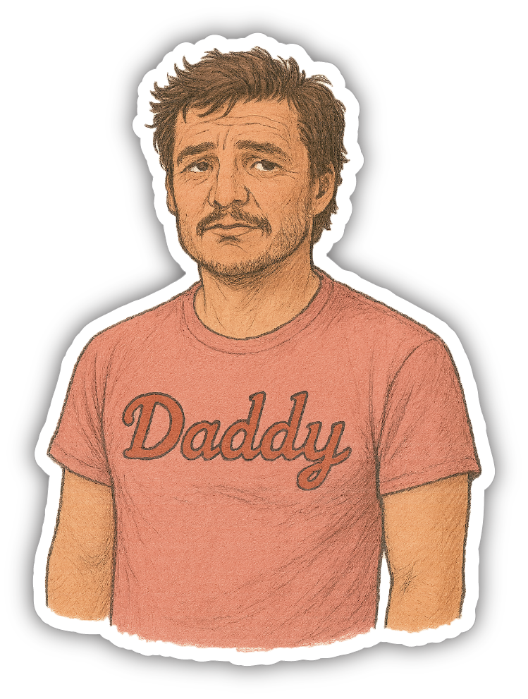 Sticker: Daddy - Pack of 24