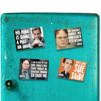 Magnet: The Office "I Am Ready to Face Any Challenge.." - Pack of 6
