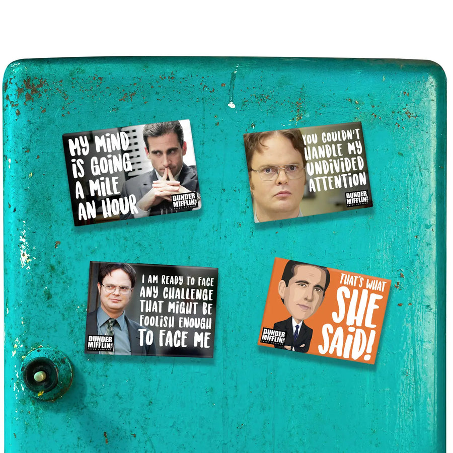 Magnet: The Office "My Mind is Going a Mile an Hour" - Pack of 6