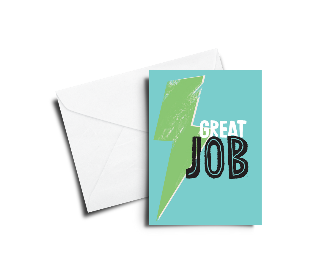 Greeting Card: Great Job - Pack of 6