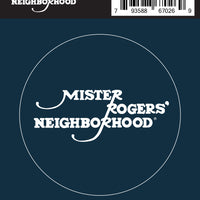 Sticker: Mister Rogers Neighborhood Logo - Pack of 6