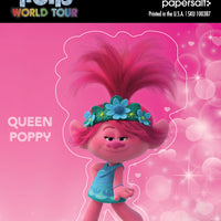 Sticker: Trolls, Queen Poppy - Pack of 6