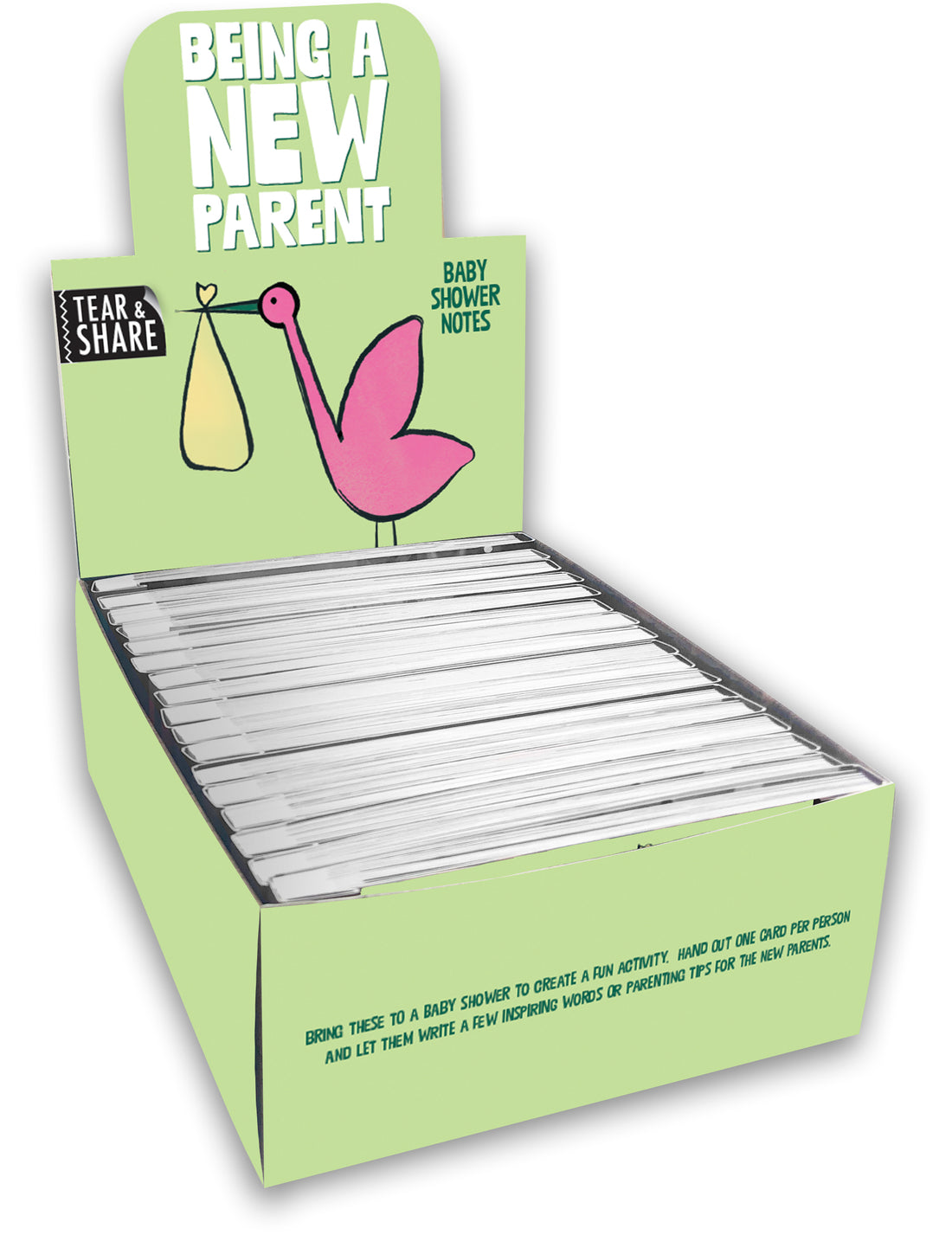 Lunch Notes: "Being a New Parent" Baby Shower Notes - Box of 15