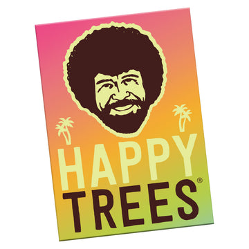 Magnet: Bob Ross "Happy Trees" - Pack of 6