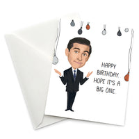 Greeting Card: The Office, Happy Birthday. Hope It's a Big One. - Pack of 6