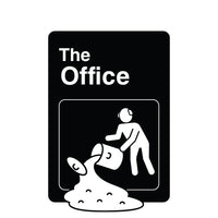 Sticker: The Office, Logo Kevin’s Chili Spill - Pack of 6