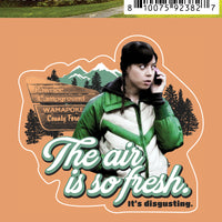 Sticker: Parks and Rec, The Air is So Fresh - Pack of 6