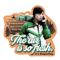 Sticker: Parks and Rec, The Air is So Fresh - Pack of 6