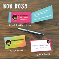 Lunch Notes: Bob Ross Wisdom Notes - Box of 15