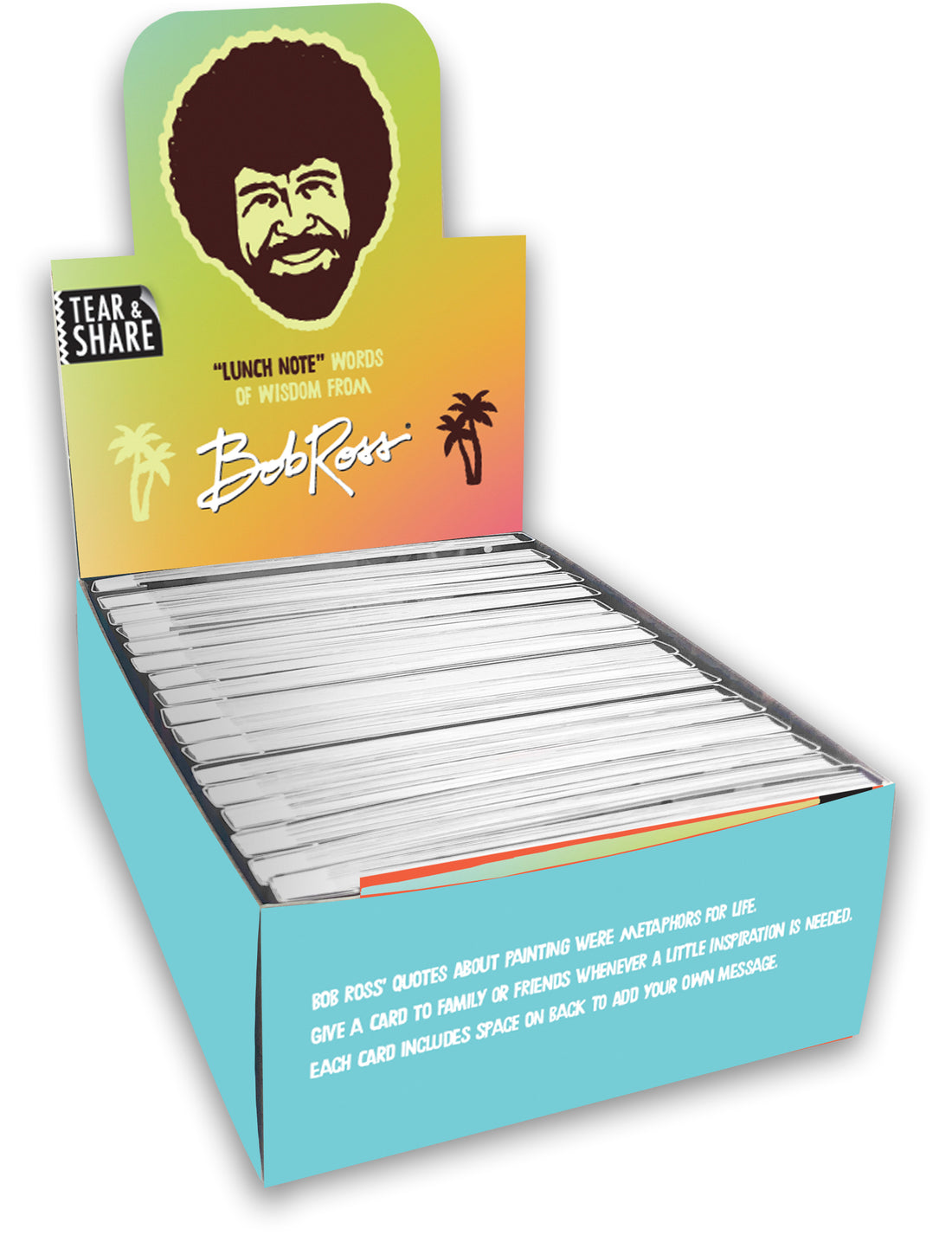 Lunch Notes: Bob Ross Wisdom Notes - Box of 15