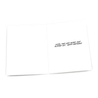 Greeting Card: Pop Life, Happy Birthday Bitch - Pack of 6
