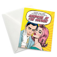 Greeting Card: Pop Life, You're One Year Closer to Needing a Handrail - Pack of 6