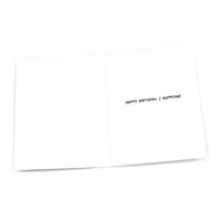 Greeting Card: Pop Life, 21 Million People Have a Birthday Today - Pack of 6
