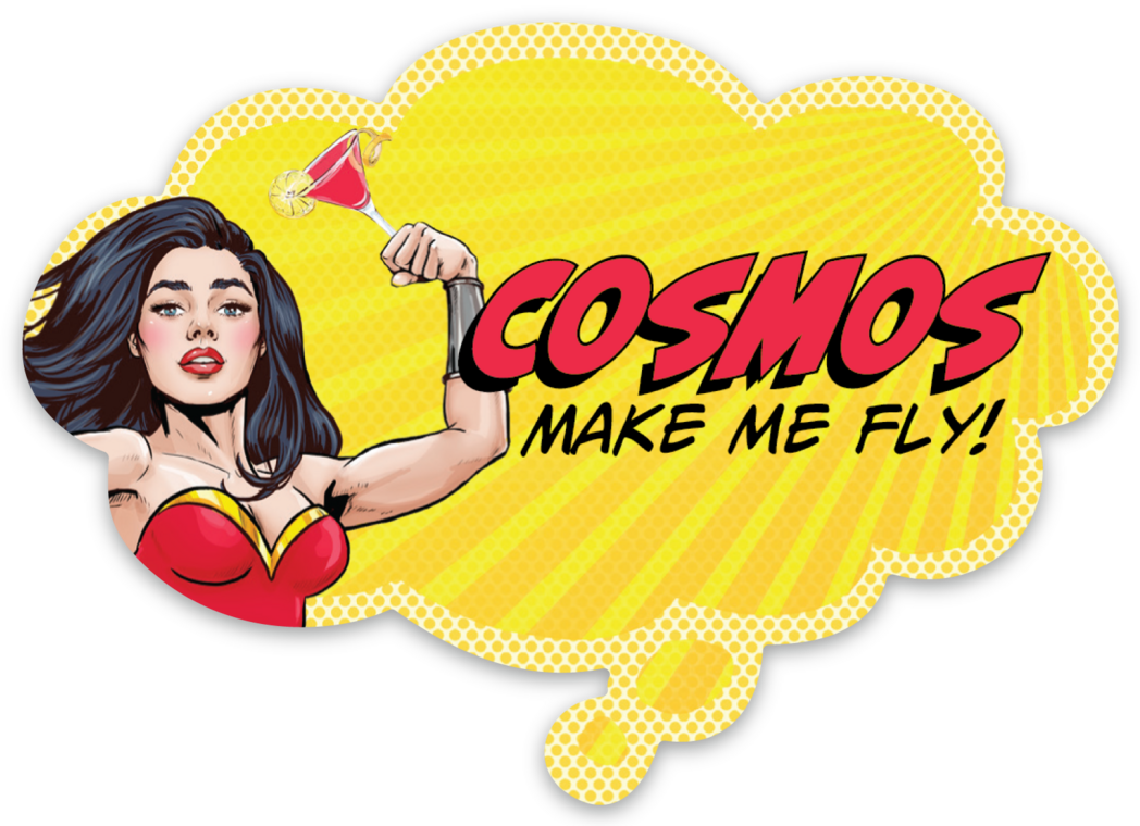 Sticker: Pop Life, Cosmos Make Me Fly! - Pack of 6