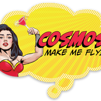 Sticker: Pop Life, Cosmos Make Me Fly! - Pack of 6
