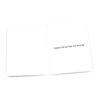 Greeting Card: Pop Life, Are We Getting Older or is The Grocery Store - Pack of 6