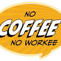 Sticker: Pop Life, No Coffee No Workee - Pack of 6