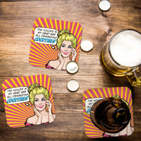 Coaster: Pop Life, The Voices in My Head Are All Demanding Cocktails - Pack of 6