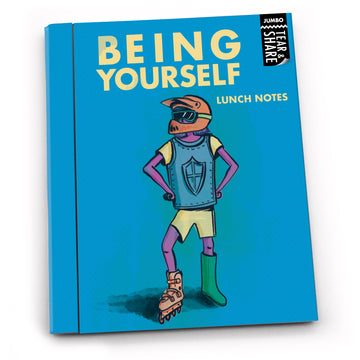 Jumbo Lunch Notes: Being Yourself - Pack of 6