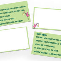 Lunch Notes: "Being a New Parent" Baby Shower Notes - Box of 15