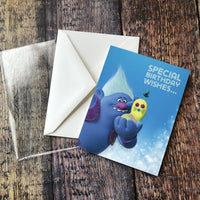 Greeting Card: Trolls, Biggie and Mr. Dinkles Special Birthday Wishes - Pack of 6