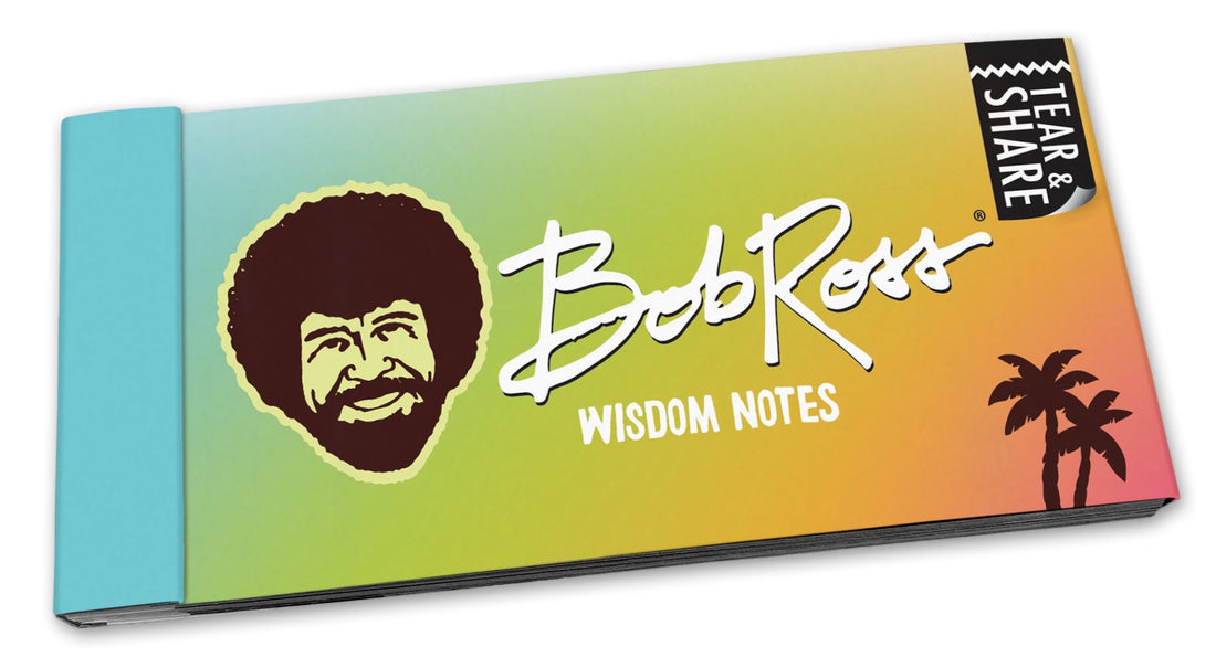 Lunch Notes: Bob Ross Wisdom Notes - Box of 15