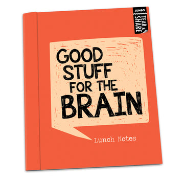 Jumbo Lunch Notes: Good Stuff for the Brain - Pack of 6