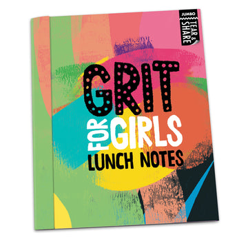 Jumbo Lunch Notes: Grit for Girls - Pack of 6