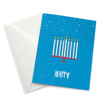 Greeting Card: Happy Hanukkah Greeting - Pack of 6
