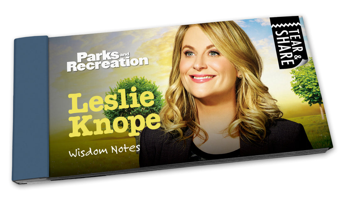 Lunch Notes: Parks and Rec, Leslie Knope Wisdom Notes - Box of 15