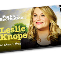 Lunch Notes: Parks and Rec, Leslie Knope Wisdom Notes - Box of 15