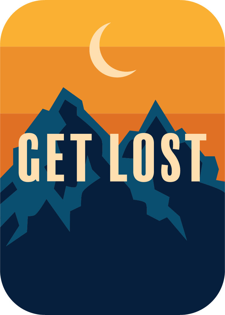 Get Lost (with Mountains) [Design 10]