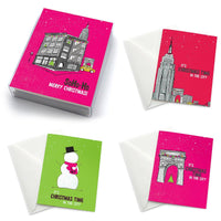 Greeting Card: New York City Christmas Set - Pack of 6