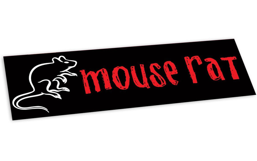 Bumper Sticker: Mouse Rat - Pack of 6
