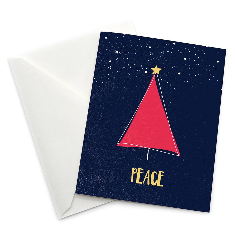 Greeting Card: Peace Christmas - Pack of 6