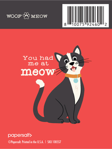 Sticker: Pets: You Had Me at Meow